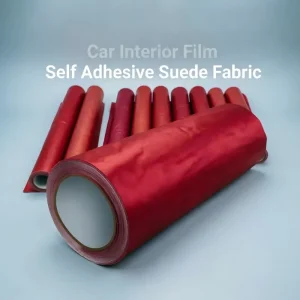 FYL Self Adhesive 1.52*15m Car Dashboard Wrap Vinyl 0.42mm Auto Ceiling Suede Fabric Car Interior Wrap Velvet Film