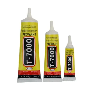 Factory 15ml T7000 Black Adhesive for Cellphone Tablet Battery Cover and LCD Frame Repair