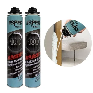 Factory 900g 600g PU Foam Spray Sound Heat Insulation High Expansion Construction Use Polyurethane Foam