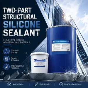 Factory Assembly High performance Insulating Glass Secondary Sealing Barrel Structural Glazing Silicone Sealant for Curtain Wall