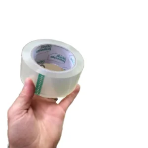 Factory Custom Waterproof BOPP Super Clear Rubber Adhesive Tape for Moving Shipping Packaging