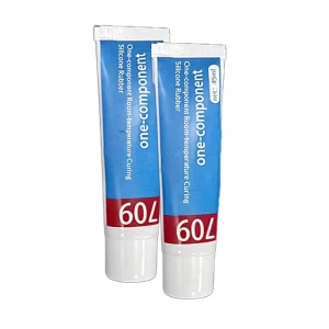 Factory Direct 709 Silicone Rubber One-Component Room-Temperature-Curing High-Temperature Waterproof Insulation Glue