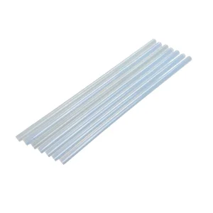 Factory Direct 7mm Transparent Hot Melt Glue Sticks, 1kg Bag, for DIY Carton Sealing
