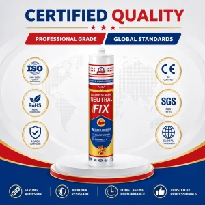 Factory Direct Underwater Structural Silicone Sealant Non Polluting Mirror Adhesive for Construction Bulk Barrel Packing