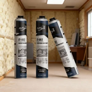 Factory JT 802 Soundproof Foam Filler Is Used to Fill High Hardness Foam Glue in Large Gaps of Decoration Foam Filler