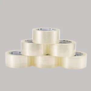 Factory Offer High Quality Water Activated BOPP Gum Tape Single Sided 45mm Paper OPP Packing Tape with Design Printing