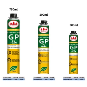 Factory One-Component Polyurethane Foam Insulation Expanding Spray Foam for Roof and Window