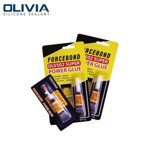 Factory Paice Power Adhesion Fast Dry Cyanoacrylate Adhesive Super Glue 3g for Seal