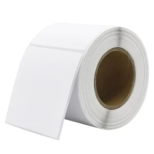 Factory Self-Adhesive 100x100mm Waterproof Direct Thermal Barcode Labels 4×4 Inch Grocery Label Stock