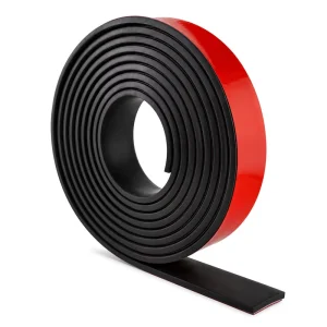Factory Self Adhesive Solid Neoprene Rubber Strip Roll for Gaskets Door Seals Edge Protection and Industrial Sealing