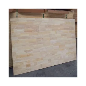 Factory Supply E0 Level Rubber Wood Finger Joint Board