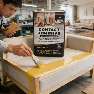 Factory Supply Yellow Contact Glue Long Lasting Bond for Industry