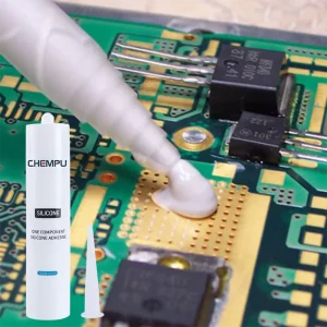 Fast-Curing Clear RTV Silicone for LED PCB and Electronics Sealing with Moisture Resistance and Dielectric Strength