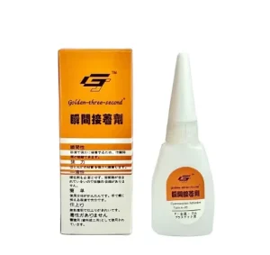 Fast-Curing Cyanoacrylate Adhesive Instant Bond Glue for Plastic Metal Rubber and Wood