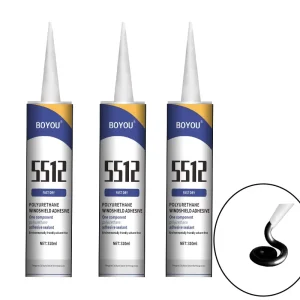 Fast-Curing PU Polyurethane Sealant Adhesive for Auto Glass and Windshield Replacement