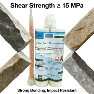 Fast-Hardening Sintered Stone Epoxy Adhesive, Anti-Aging, for Background Walls and Furniture