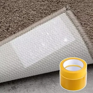 Fiberglass Mesh Double-Sided Tape High-Viscosity Grid-Reinforced Adhesive for Carpet Fixing and Home Decoration