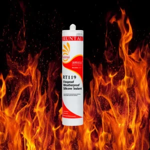 Fire Barrier Silicone Sealant High Temperature Flame Retardant Weather Resistant for Construction