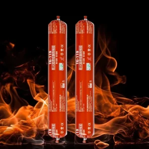 Fireproof High-Temperature Silicone Sealant, Heat Resistant Caulk Adhesive for Construction