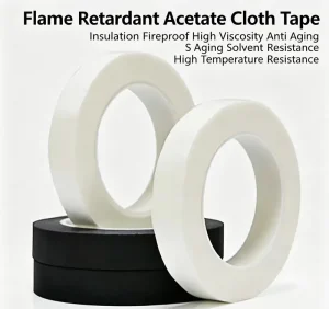 Flame Retardant Heat Resistant Corrosion Resistant Weather Resistant Printable Glass Cloth Electrical Cable Wrapping Adhesive