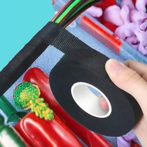 Flannel Polyester Fabric Self Adhesive Electrical Wire Harness Insulation Tape Acrylic Pressure Sensitive Insulating Tape