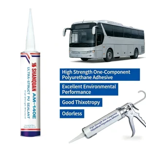Flexible Elastic Polyurethane Adhesive Impact Resistant Sealing and Structural Bonding