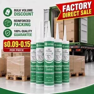 Flexible Elastomeric Polyurethane Sealant for Construction Bonding, Woodworking, Packaging, and Transportation