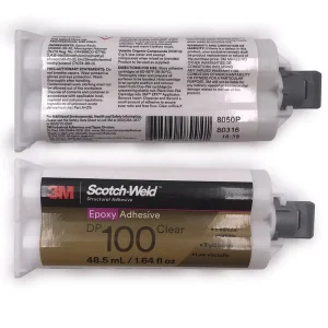 Flexible Epoxy Resin 3M DP100 Plus Clear DP100FR Flame Retardant Structural AB Glue Glass Plastic Jewelry Joining