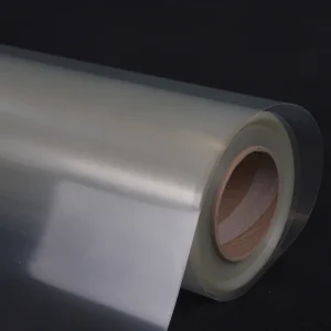 Food Grade Glossy Removable or Permanent Adhesive UV Printable Ultra Clear PVC Film, 80/100/120 Micron