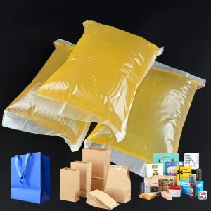 Food Grade Hot Melt PSA Adhesive Solid Block for Packaging Bag and Box Sealing, MOQ 25kg