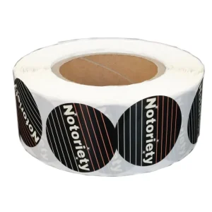 Free Sample Custom Printed Waterproof Adhesive Label Sticker Roll for Industrial Chemical Use