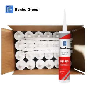 Free Samples Transparent GP Silicone Sealant Clear Adhesive for Glass Glazing General Purpose Flexible Weatherproof Sealant