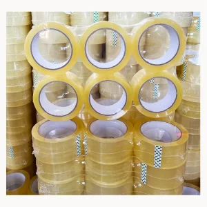 Free Shipping clear Adhesive Packing Tape clear Packaging Tapes 2 X 100 Yards Pack of 6 40mic Bopp Packing Adhesive Tape