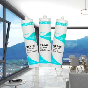GP 100% Transparent Anti-Fungus Waterproof Silicone Sealant for Bath Construction and Woodworking