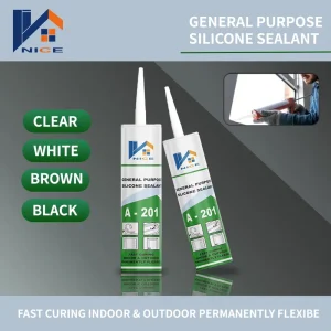 GP Acetic Silicone Sealant for Packing and Bonding