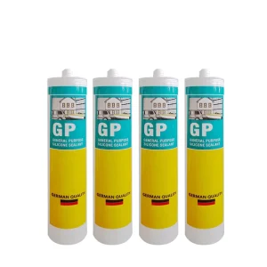 GP Transparent Waterproof Silicone Sealant General Purpose Acid Adhesive Glue
