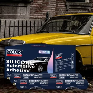 GT9110 590ml 100% Silicone Automotive Adhesive for Windshield, Side Window, and Sunroof Sealing