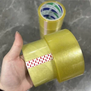 General Purpose Strong Yellow Packaging Sellotape 80m X 4.5cm