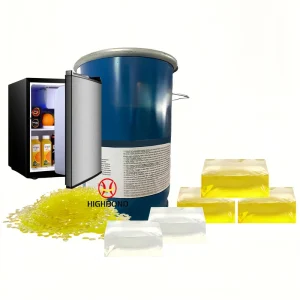 Good Temperature Resistance Refrigerator Shell Insulation Foam Foil Lamination ABS Plastics Hot Melt Adhesive Glue