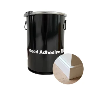 Good Water Resistance PUR Profile Wrapping Glue Hot Melt Adhesive for Hard Surface Materials Excellent Localization for Local