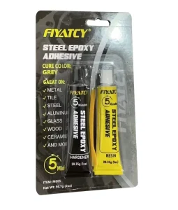 Grey Epoxy AB Glue 28.35g + 28.35g Adhesive for Automotive and Motor Applications
