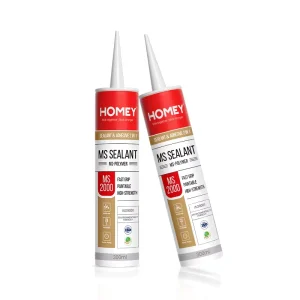 HOMEY Low Modulus Sealant Ms Polymer Adhesive Sealant Floor Clear Ms Crystal Sealant for Window Door