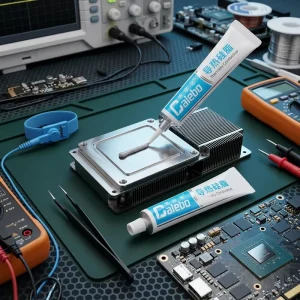 HR Thermally Conductive Silicone Grease for CPU LED Power Module Heat Dissipation Insulation Paste