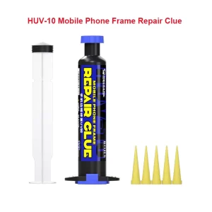 HUV-10 Mobile Phone Frame Repair Glue for Scratches Wear and Breaks Fast Curing Adhesive