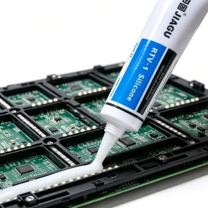 HY583 Alcohol-Free Silicone Adhesive Waterproof Glue for Circuit Board PCB