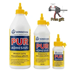 Heat Resistant Moisture Curing 1K Polyurethane Adhesive for Construction Woodworking and Packing