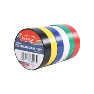 Heat-Resistant Multi-Color Rubber Adhesive PVC Insulation Tape for Indoor and Outdoor Warning Applications
