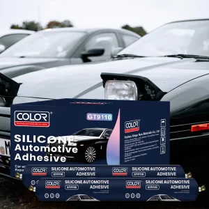 Heavy Duty 590ml Silicone Automotive Adhesive for Trucks & Buses Windshield Bonding with 15 Minute Curing Time