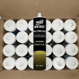 Heavy Duty Nail Free Silicone Adhesive for Wall Metal Wood Ceramic Strong Bonding for Construction Transportation & Packing
