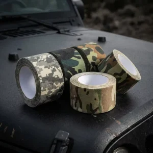 Heavy-Duty Self-Adhesive Acrylic Cotton Nonwoven Fabric Tape for Repair, Outdoor Gear Fastening and Bonding